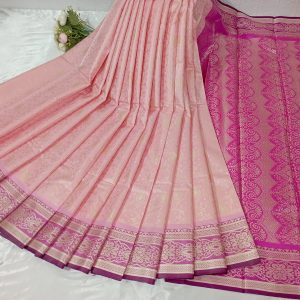 Kanchi Katan - Baby Pink and Mint Blue Color